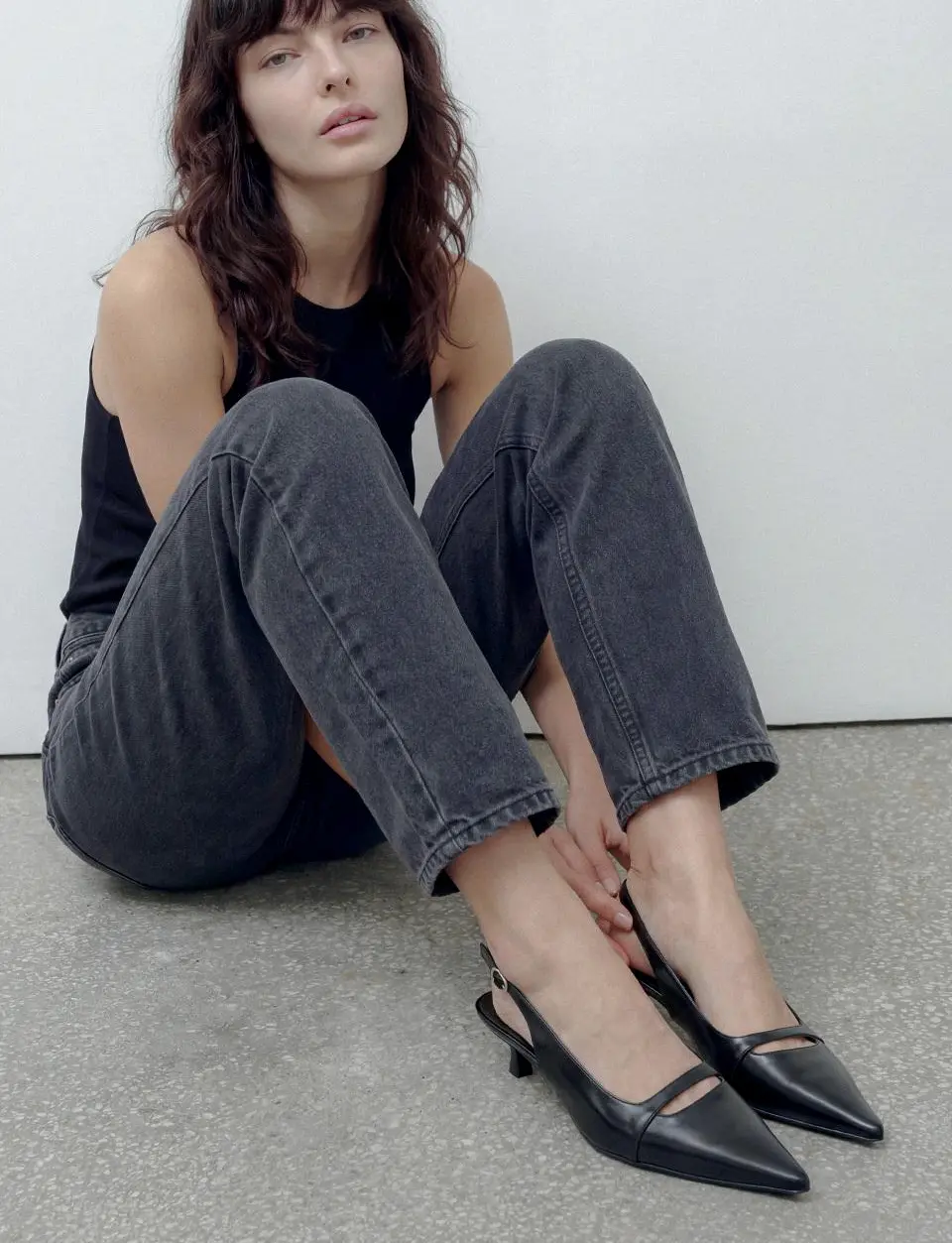 2054 Sienne Slingback Heel 4cm