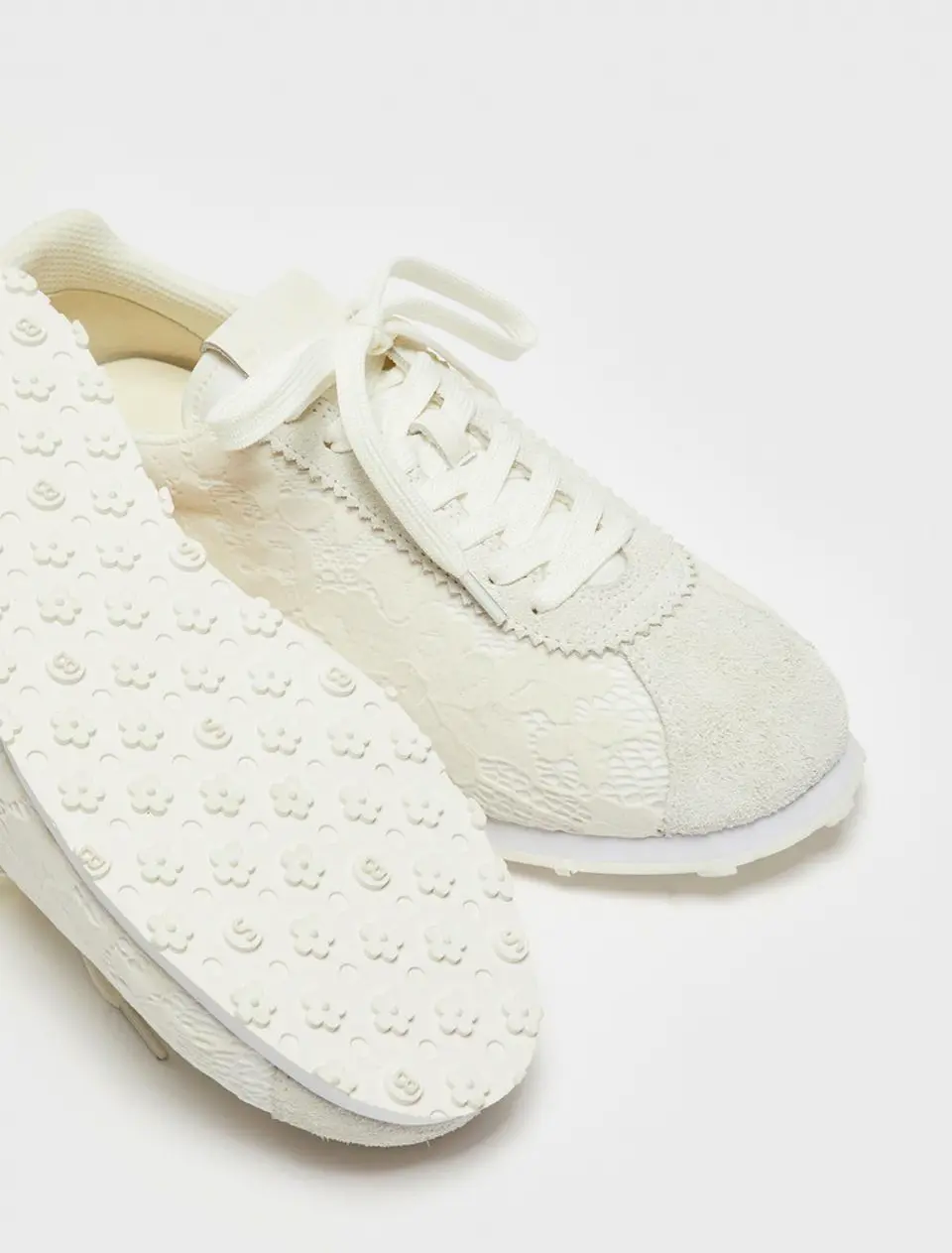 Flower Lace Sneakers [] (DG4DS26004IVY)