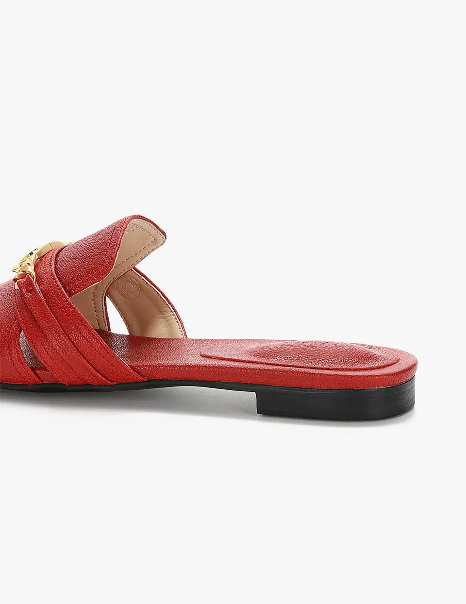 Anello Signature Chain Comfy Slippers - Wine