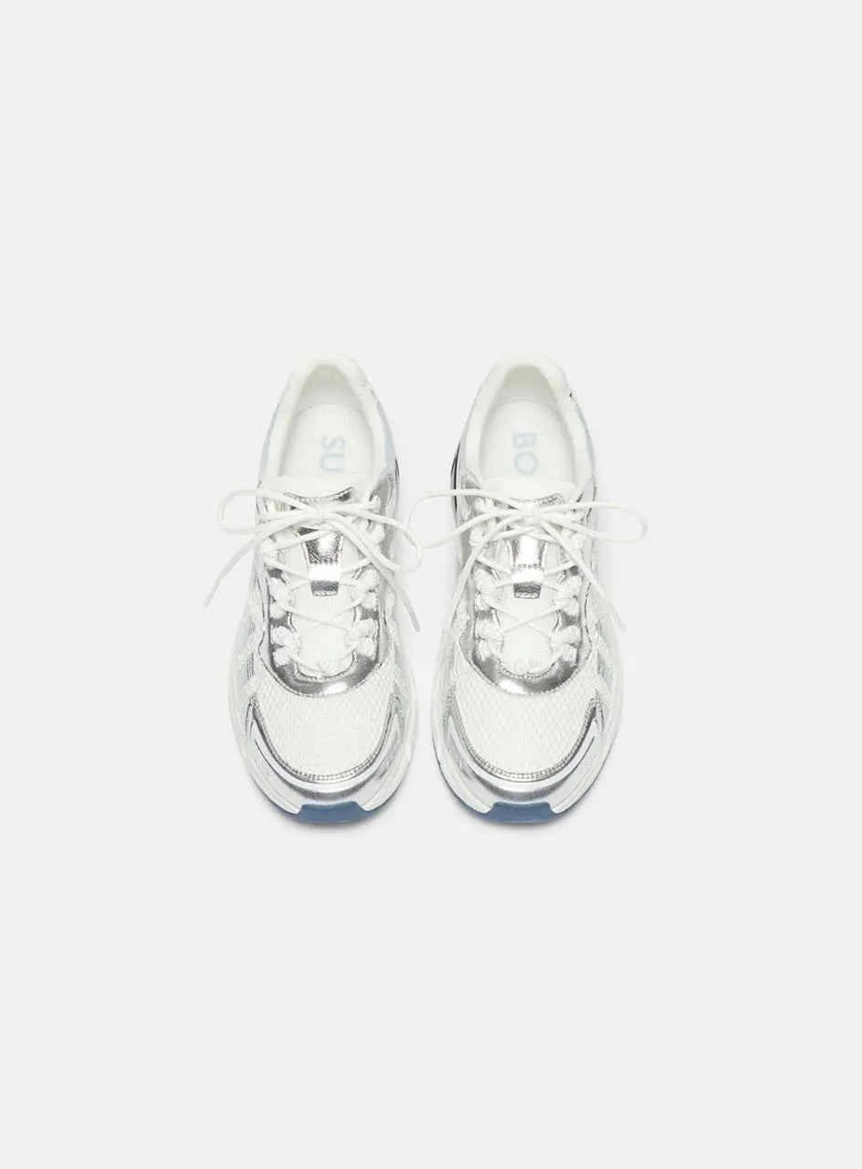 Ruffle line sneakers(grey)_DG4DS26028GRY