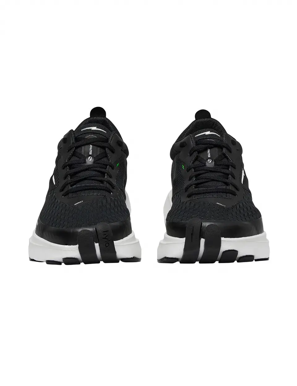 HYLO IMPACT Impact Unisex Running Marathon Sneakers [BLACK/WHITE]