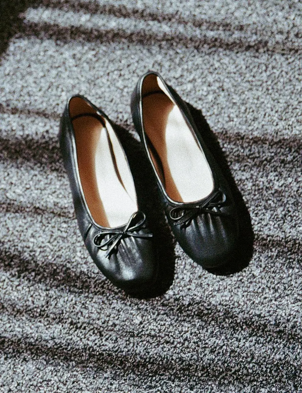 BORN SHIRRING FLAT SHOES (4colors)