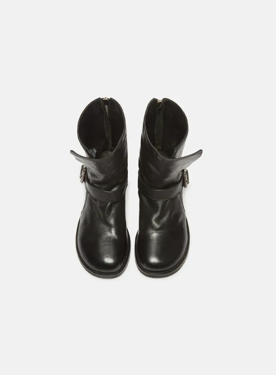 Buckle biker Ankle Boots [black] (DG3CW25503BLK)