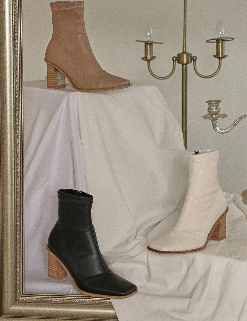 1412 Lonte Ankle Boots - 2 Colors