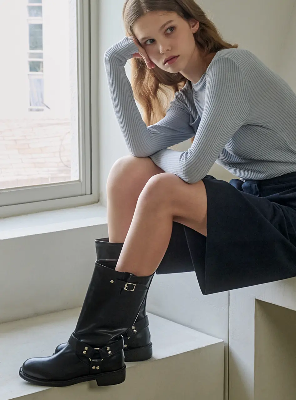 Caval Middle Biker Boots