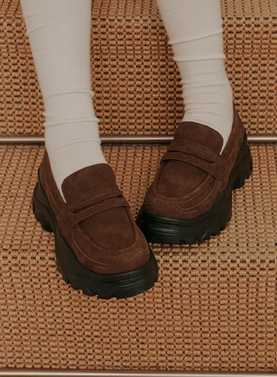 Platform Loafer Sneakers Loafers (EBAL157505)