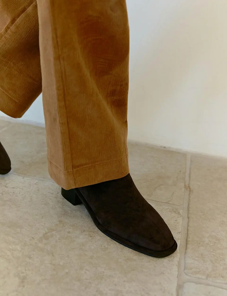 RONIN Suede Ankle Boots - 3color l 5cm Suede Span Ankle Boots