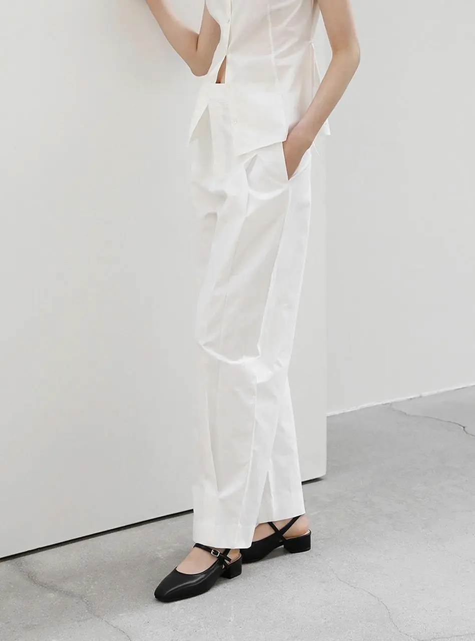 Daphne Mary Jane Slingback Flat Ballet Shoes (3cm)