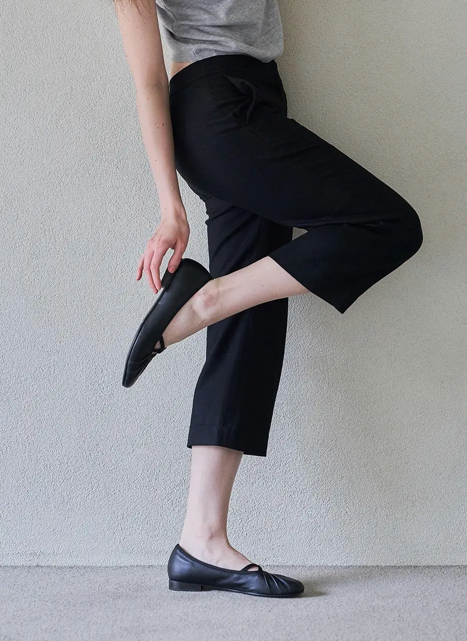 cliche flat Ballet [black]
