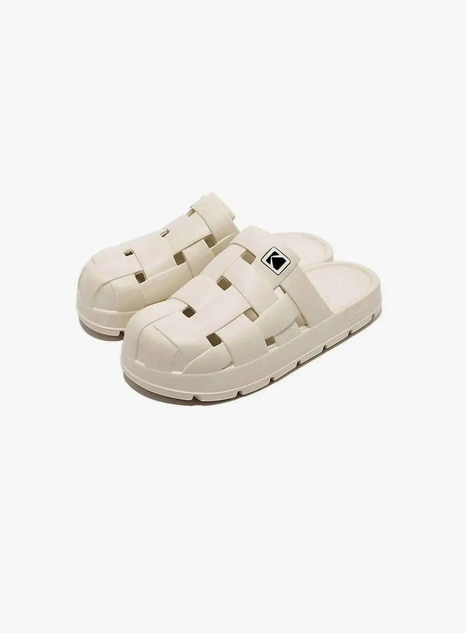 25 Spring/Summer Breeze Mule Slides [IVORY]