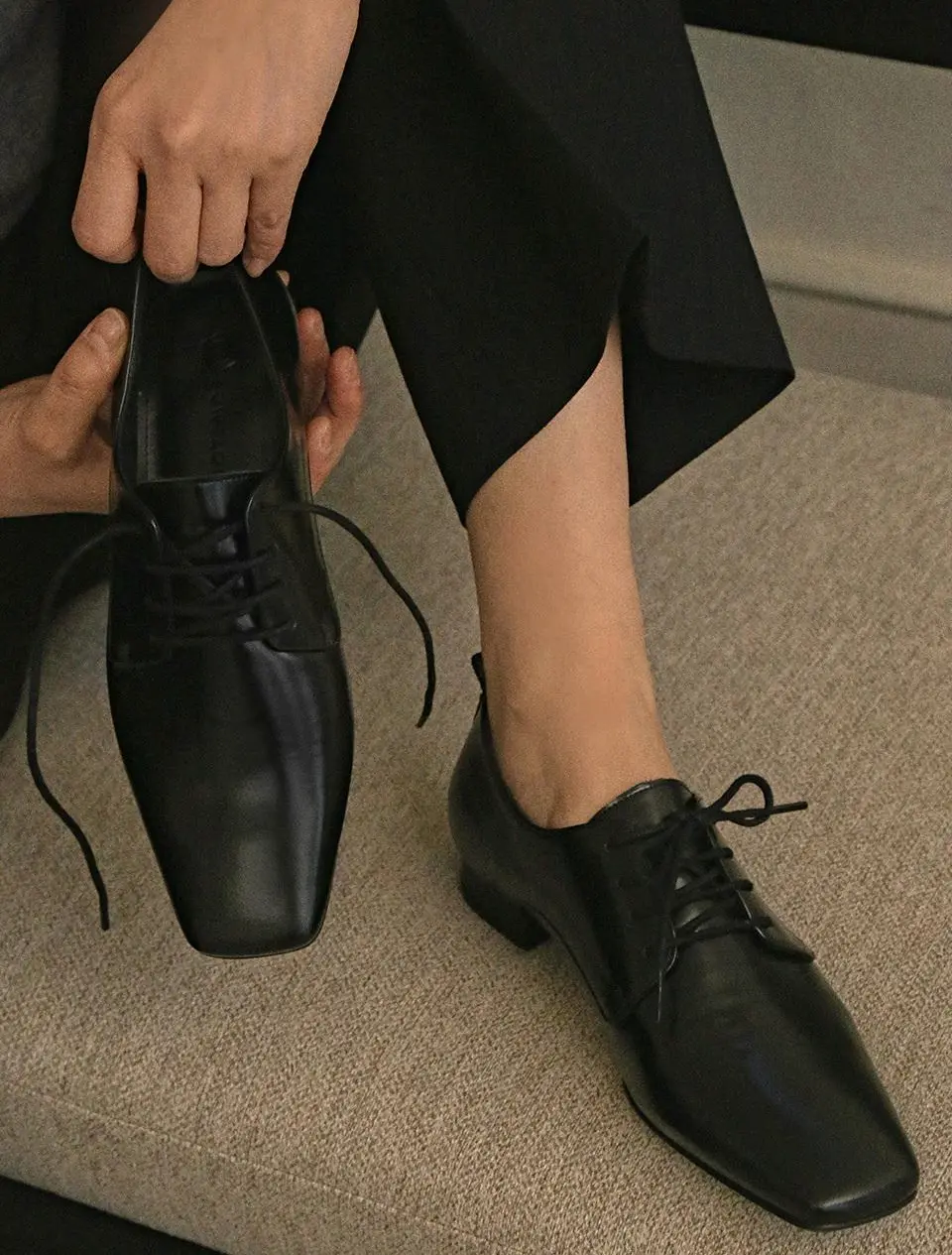 Classic Oxford 2cm Heel Loafer