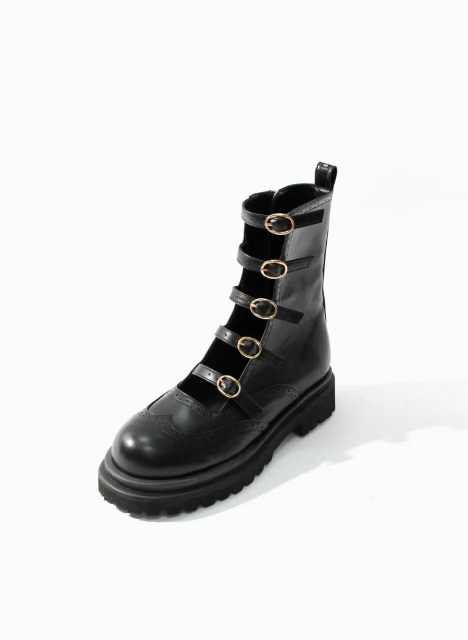 Luella Belt Walker Boots