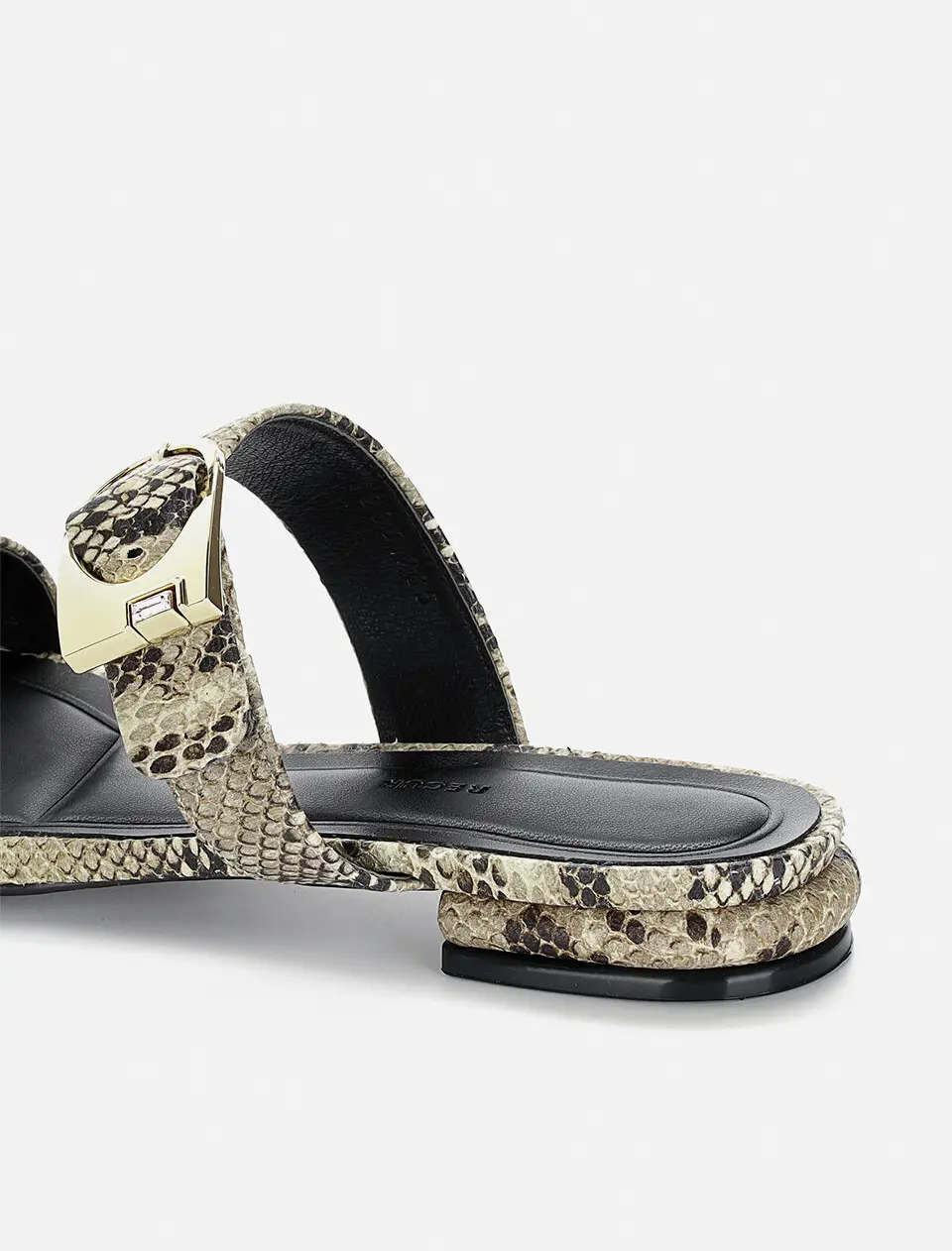 Anello Signature Strap Sandals - Cream