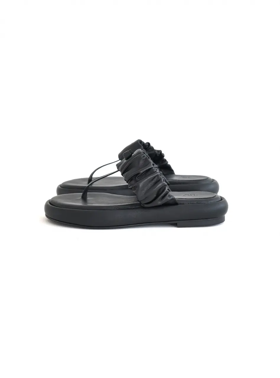 Dodu T-Strap Flip-Flop - Black