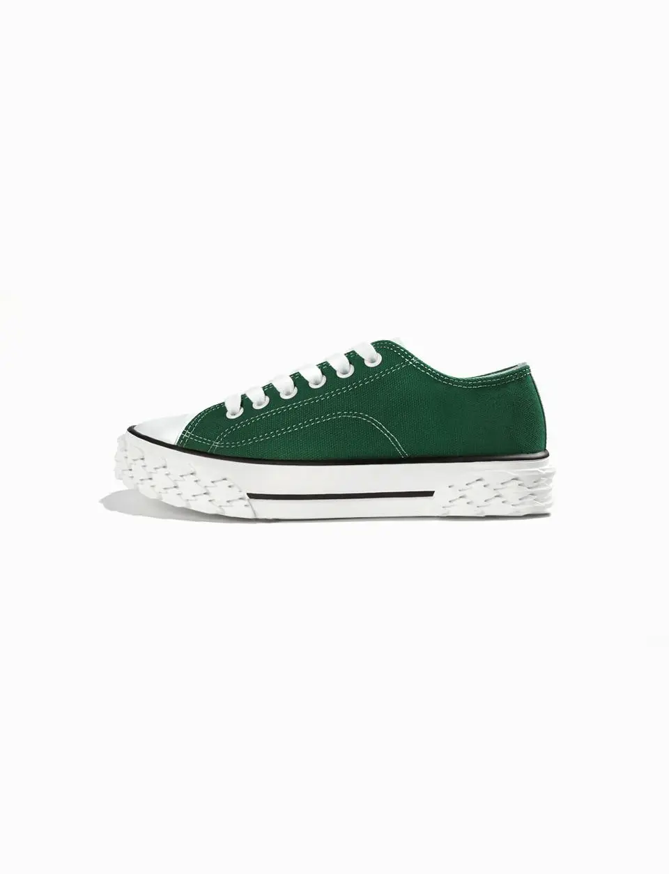 MAKO CANVAS BLEND SNEAKERS [GREEN]