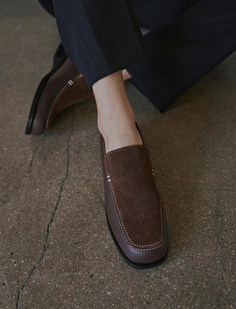 30mm Lydia Triple Stitch Loafer