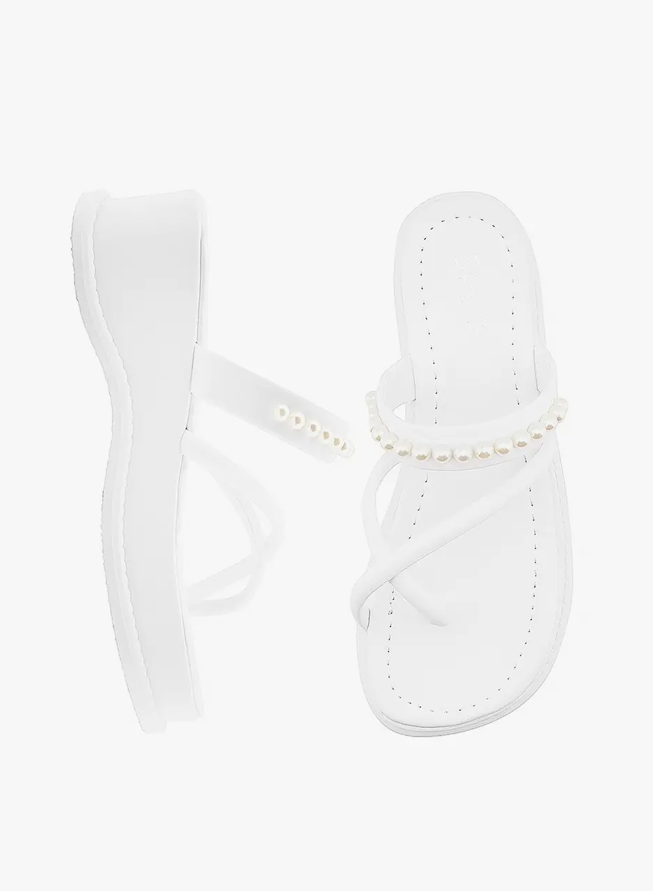 Shine Pearl Slippers_2 Colors