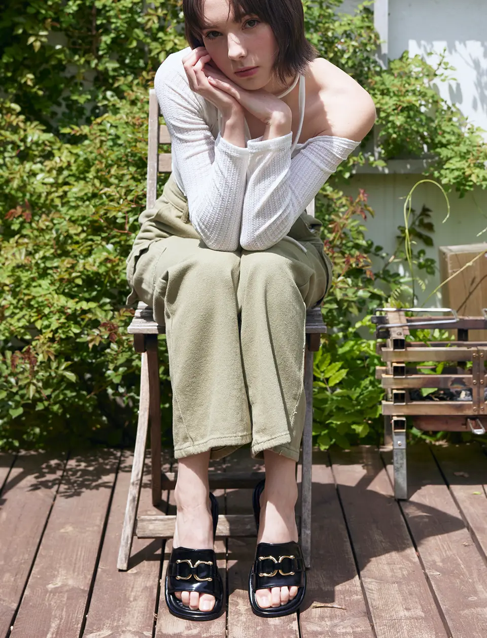 Soft Gold Cowling Slipper_2 Colors