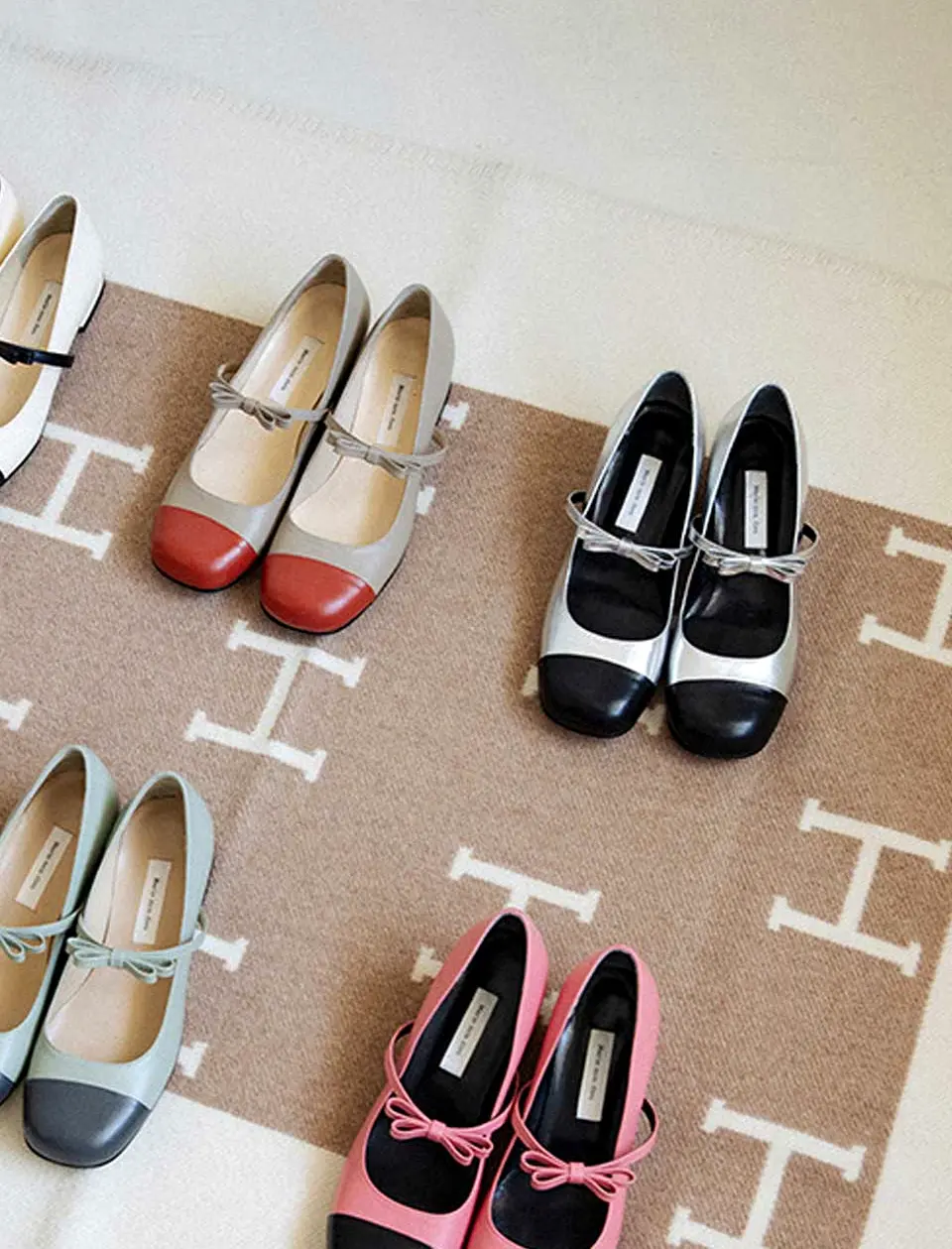 Wendy Ribbon Mary Jane Pumps (6 Colors)