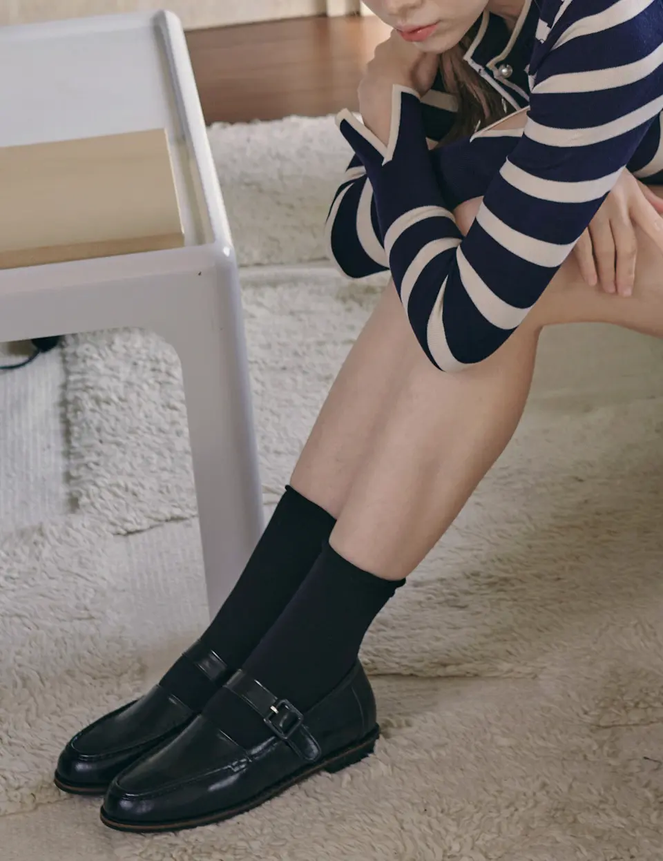 Ivy Classic Mary Jane Loafer_3Colors