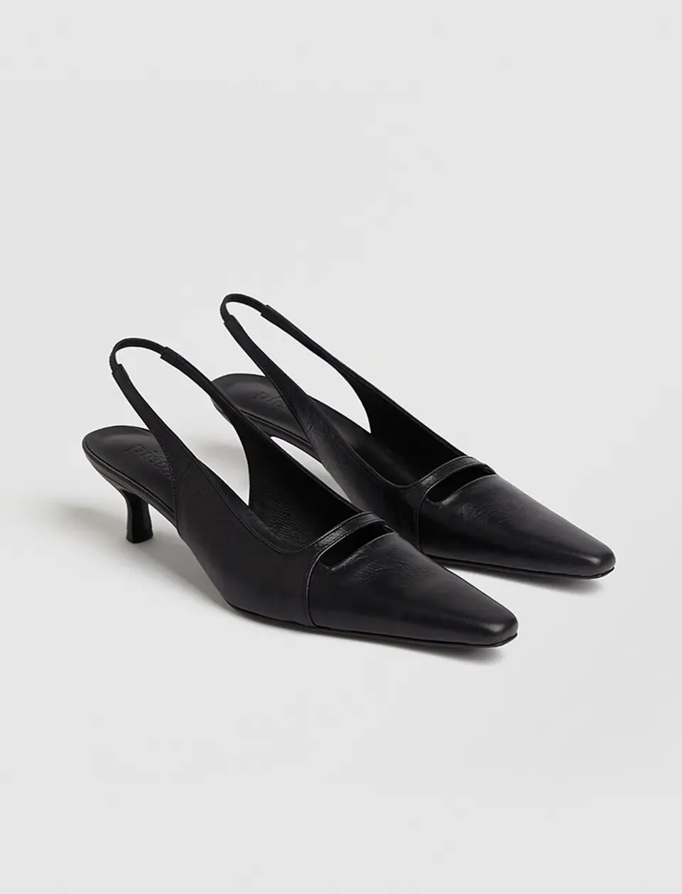CARA Slingback Pumps_Matt Black
