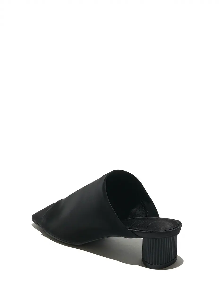 DREBY SLIPPER 4CM SLIDES [BK] (RY109)