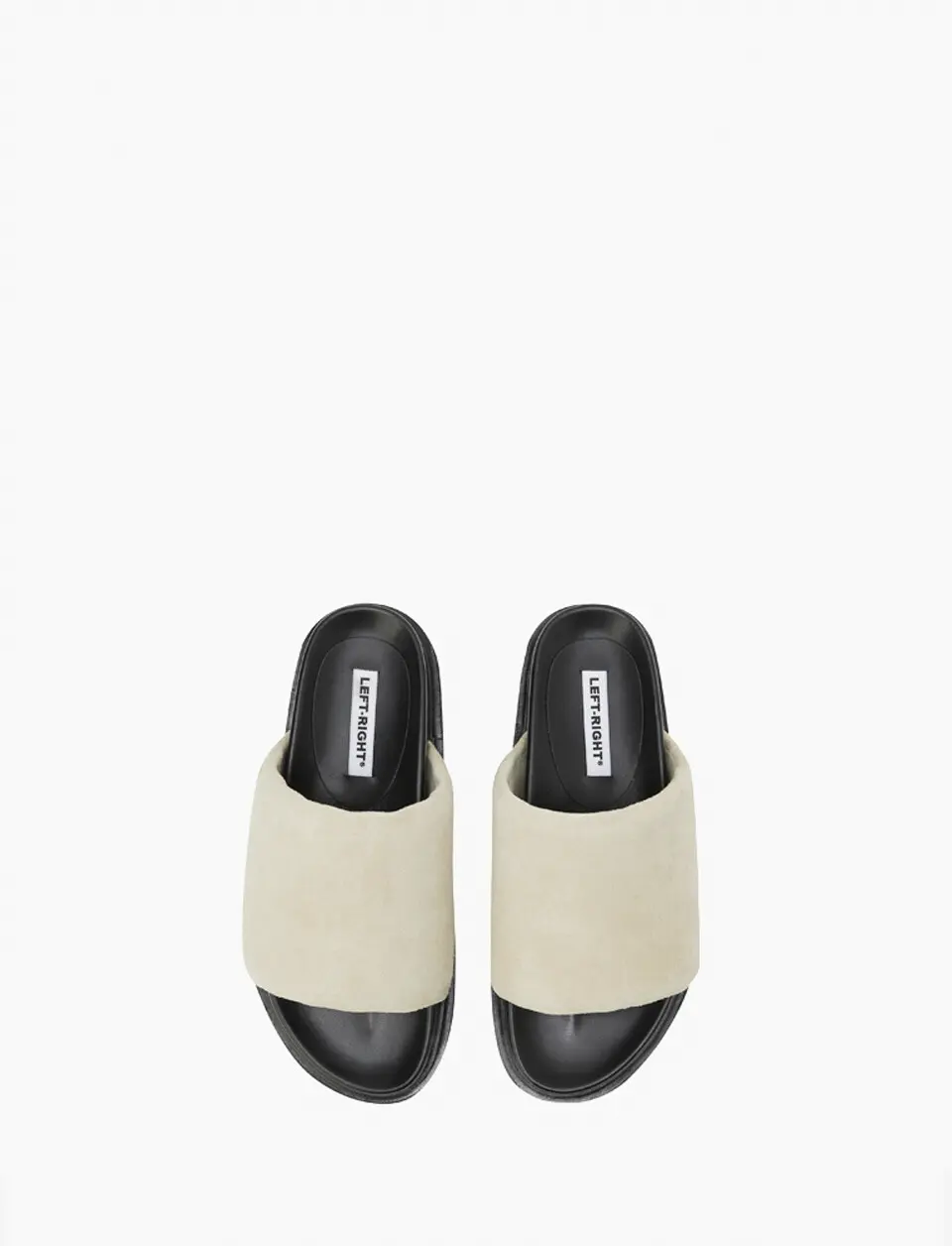 1 Strap Slipper_Beige