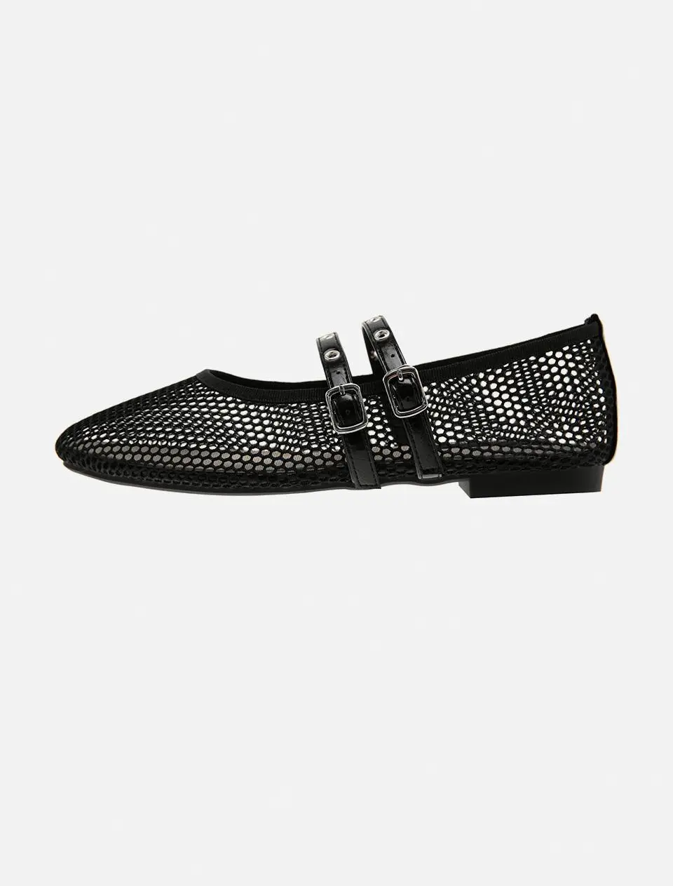 Mesh Belt Flat Shoes (MB5AS33)