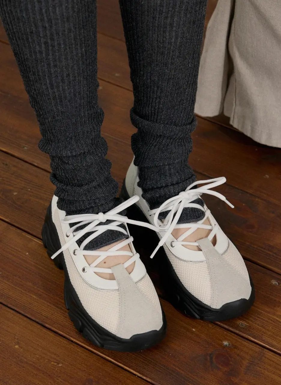 [BAY] Mesh Platform Sneakers (JLSO5E212BK)