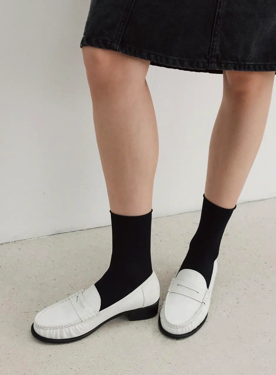 Vintage Leather Penny Loafer (720)