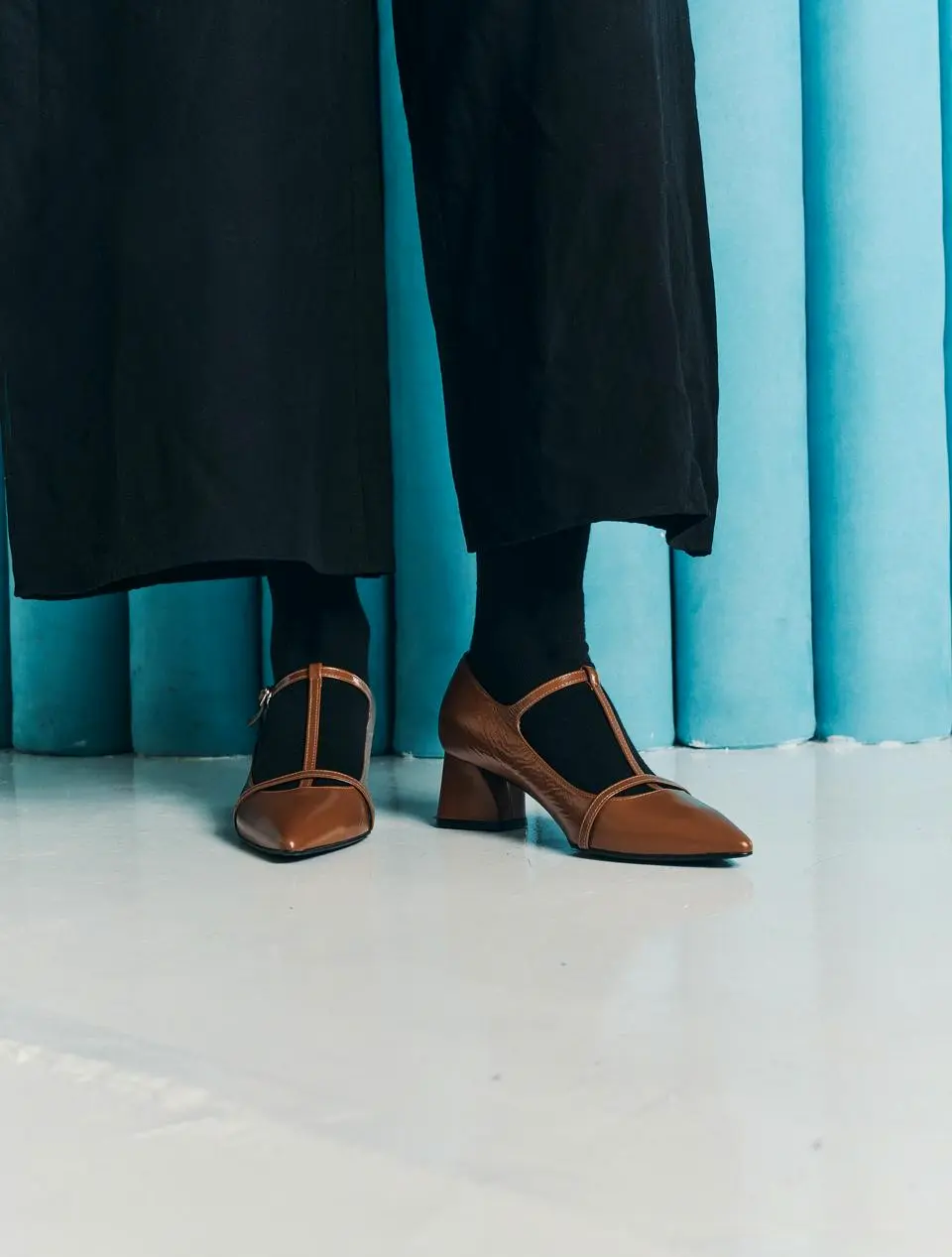 Mary Jane Loafer 5cm PUMPS (LC300)