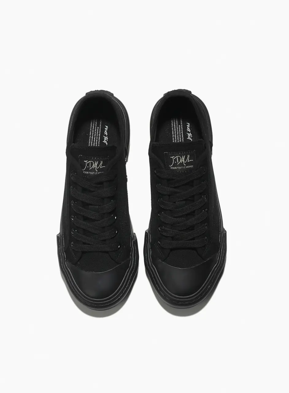 Logo Bold Sneakers 07 - All Black