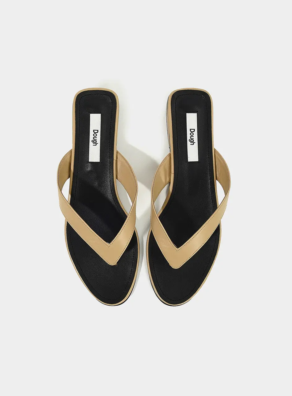 Flip-Flop Sandals_Beige
