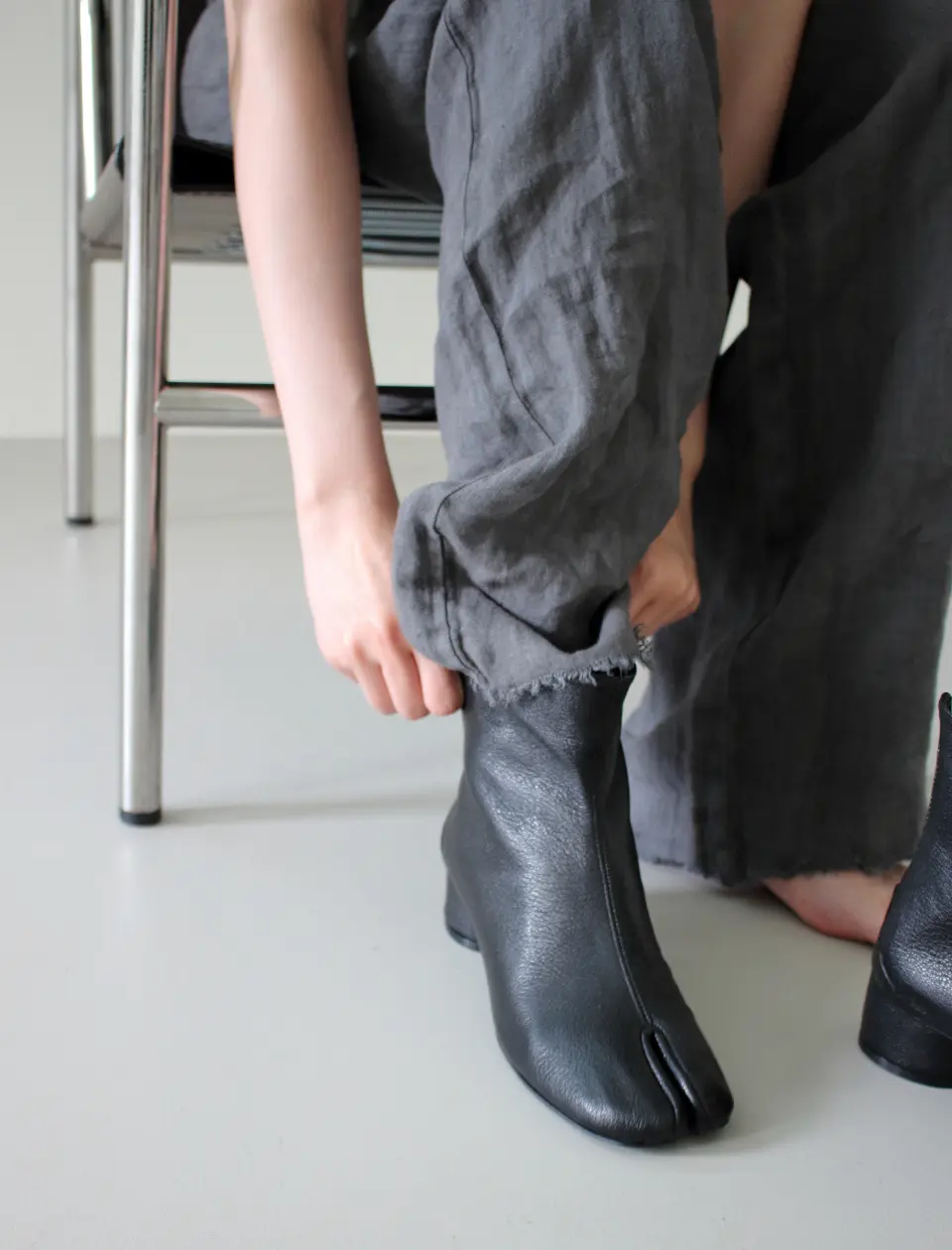 Noiing Tabi 31 Boots Heels_Black