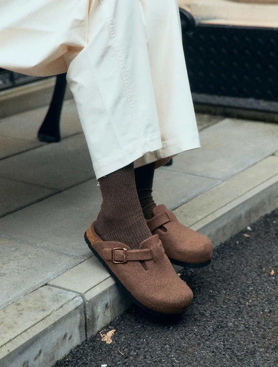 Wool Mong Slippers Slides