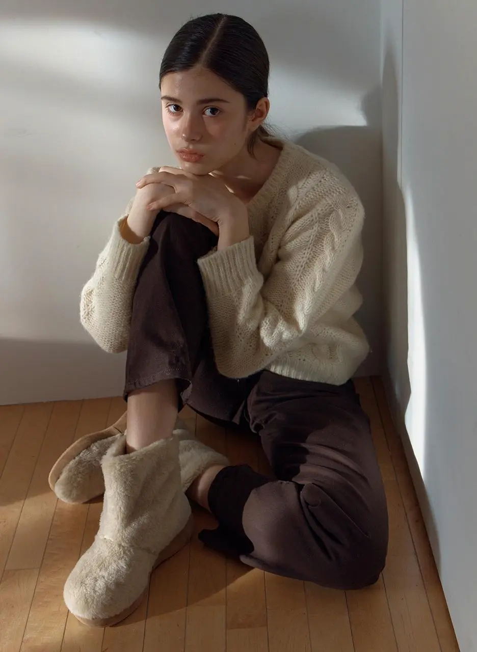 kenny shearling boots_2 color