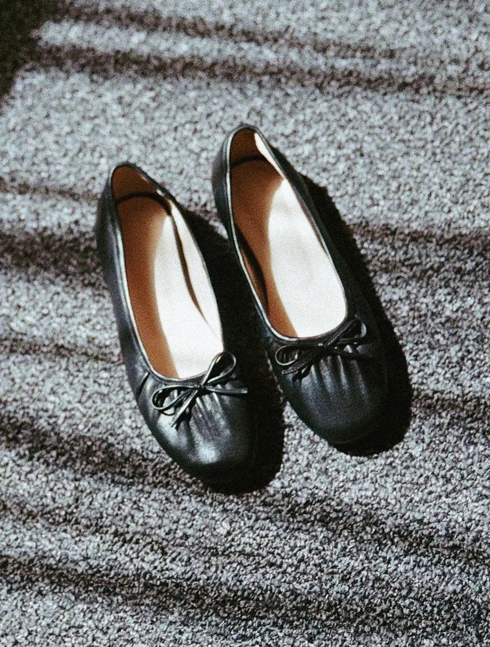 BORN SHIRRING FLAT SHOES (4colors)