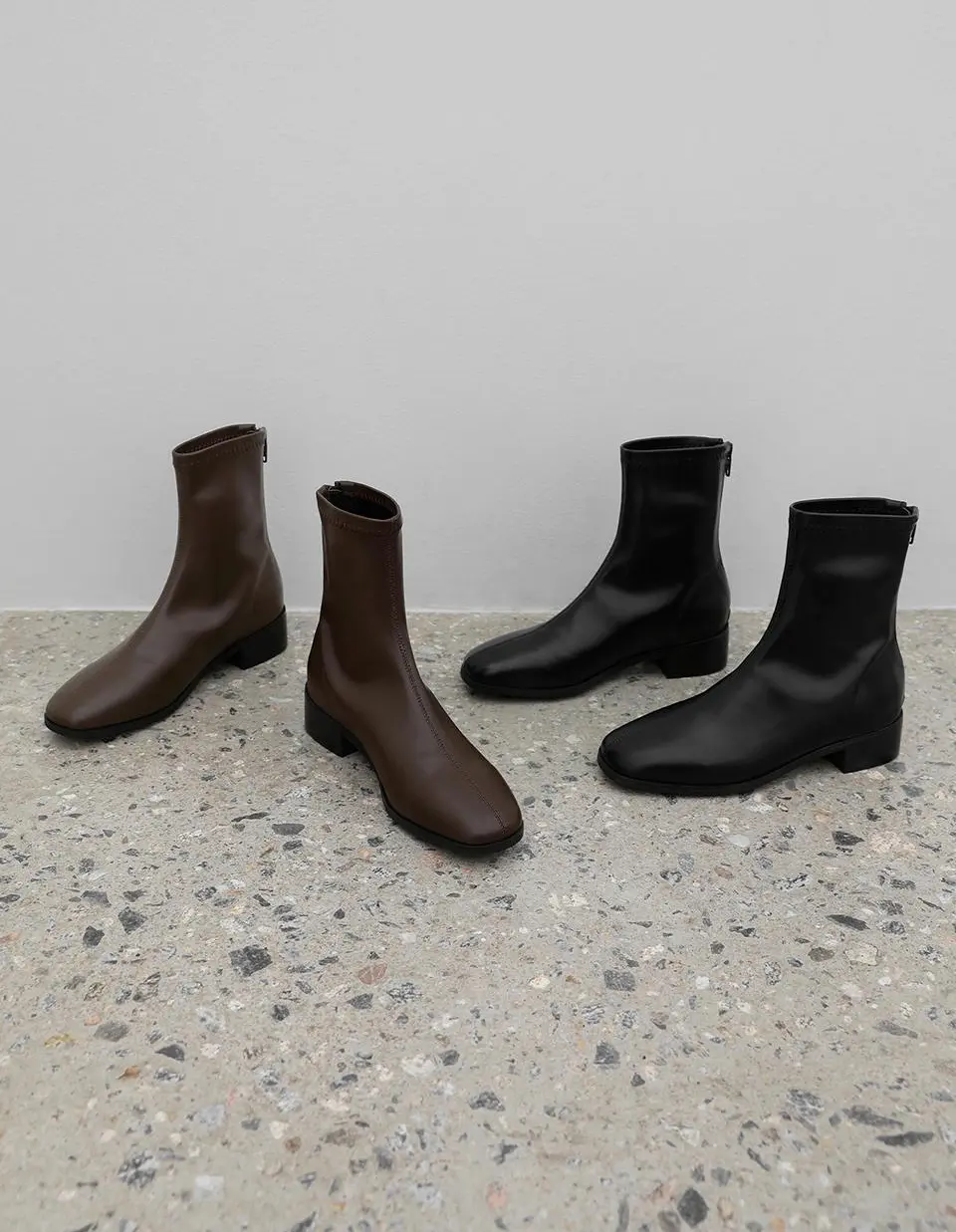 Liosa Socks Ankle Boots (3. 5cm)