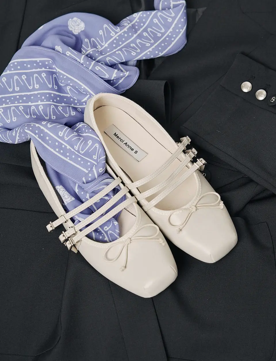 Strap Flat Shoes (MB4AS31)