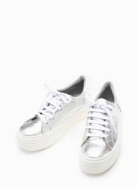 CRACK SEAKERS SNEAKERS [SILVER]