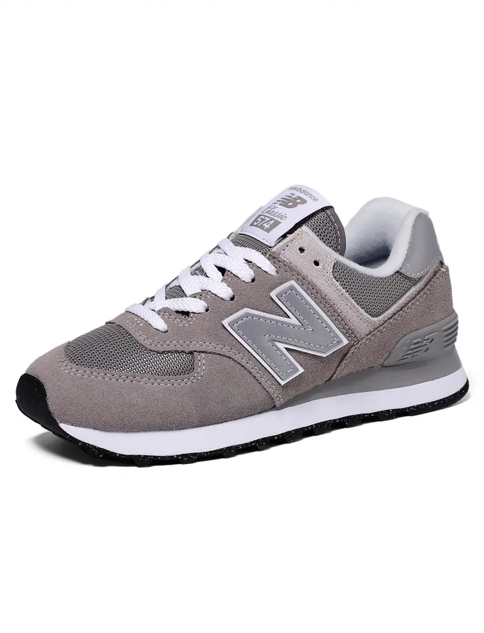 New Balance 574 Women's Sneakers [Grey] (WL574EVG)