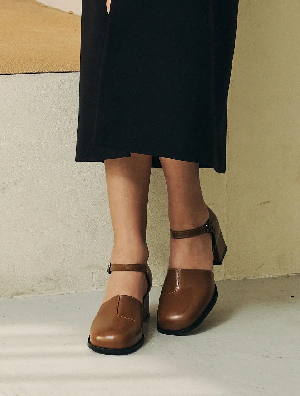 Mary Jane Loafer 5cm PUMPS (LC302)