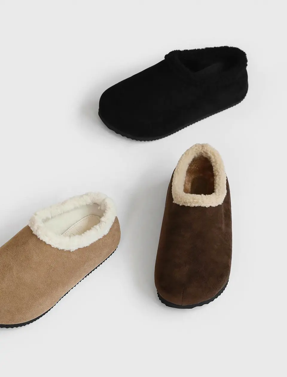 Harpers Faux Fur-Lined 4cm Slides