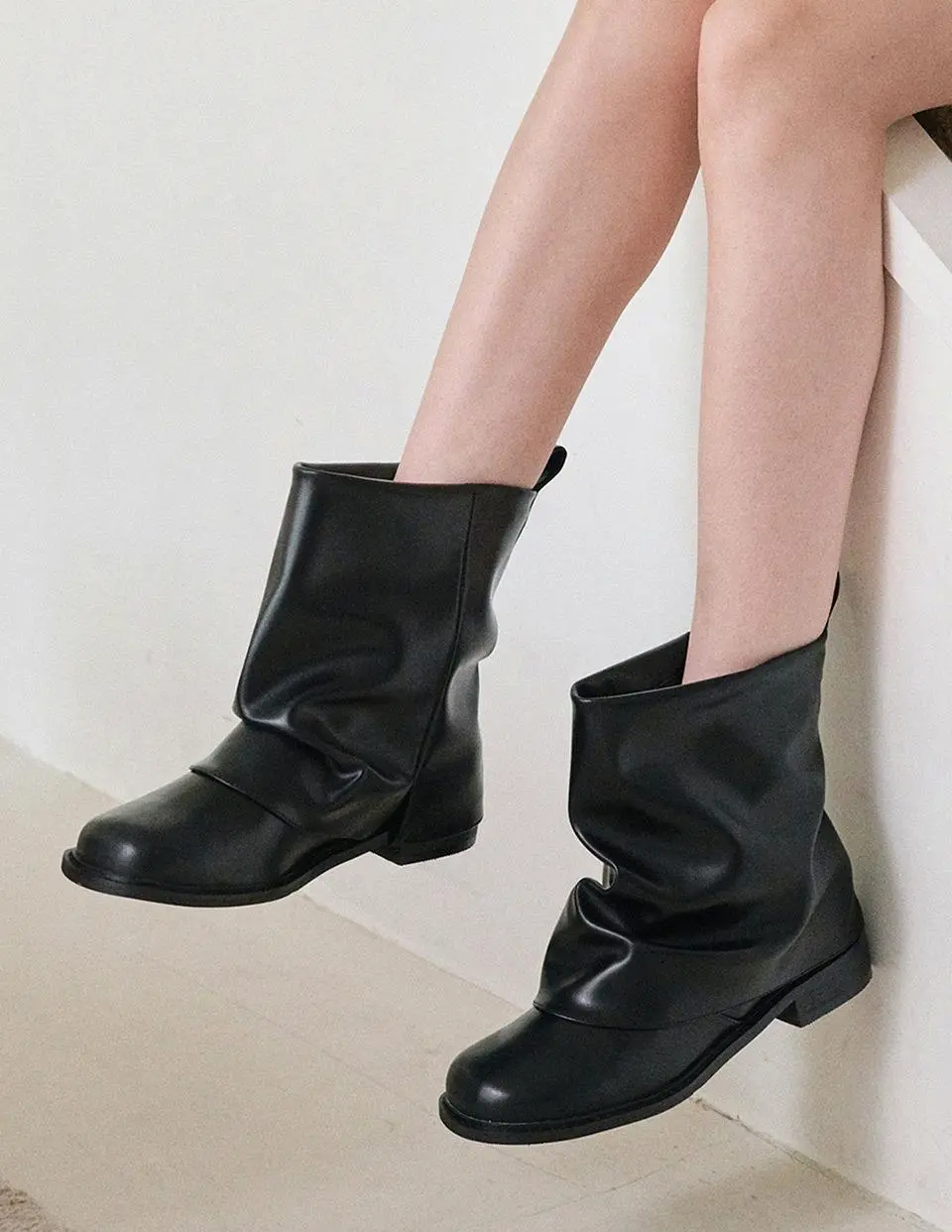 Relaxed Ankle Boots (ljh7128)