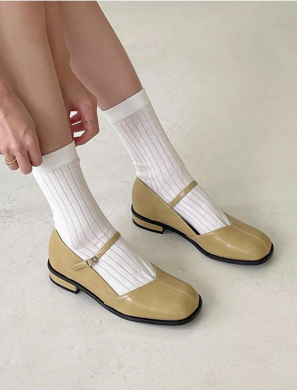 Mendels Mary Jane Pumps 3cm Mary Jane