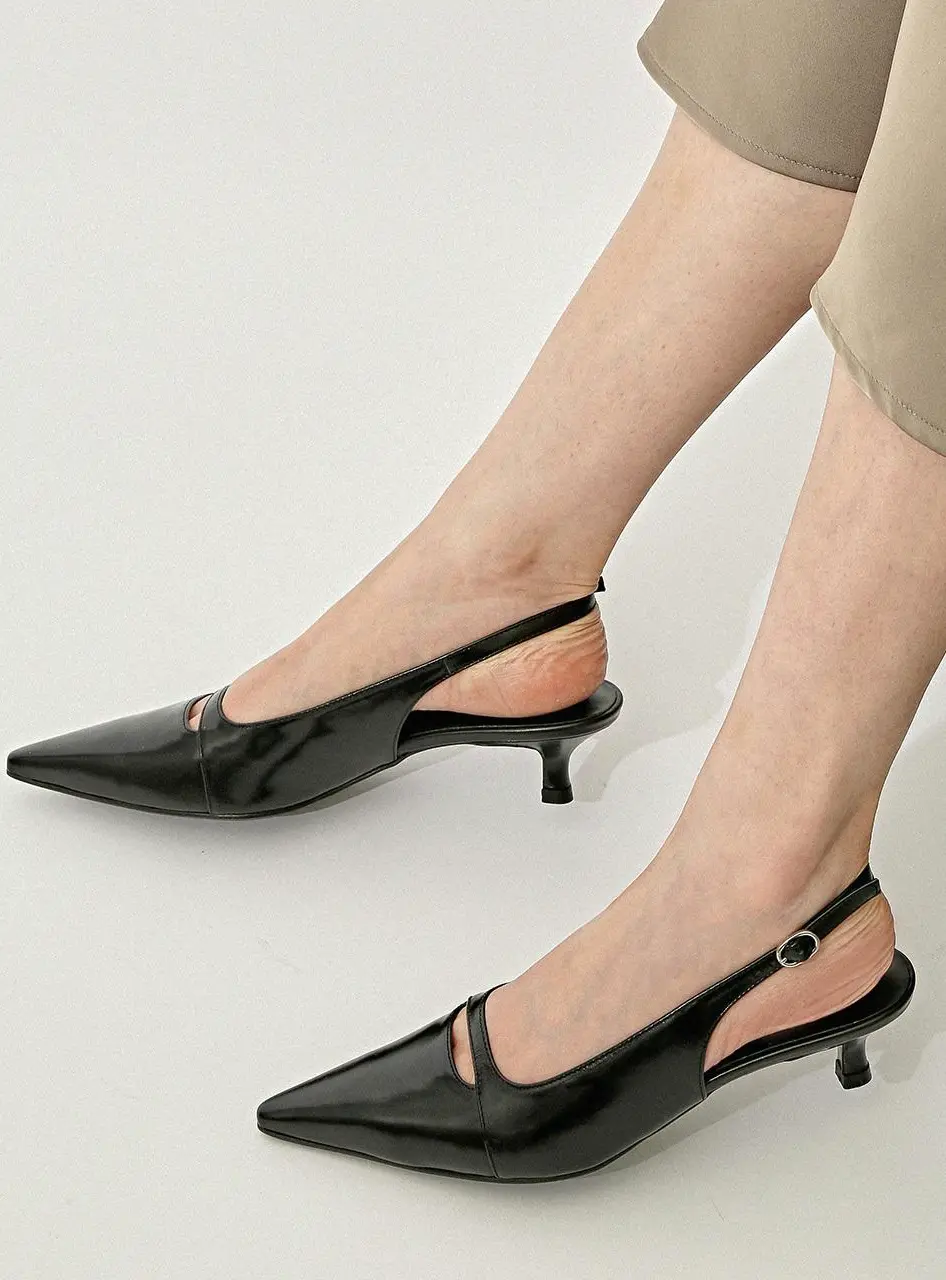 2054 Sienne Slingback Heel 4cm