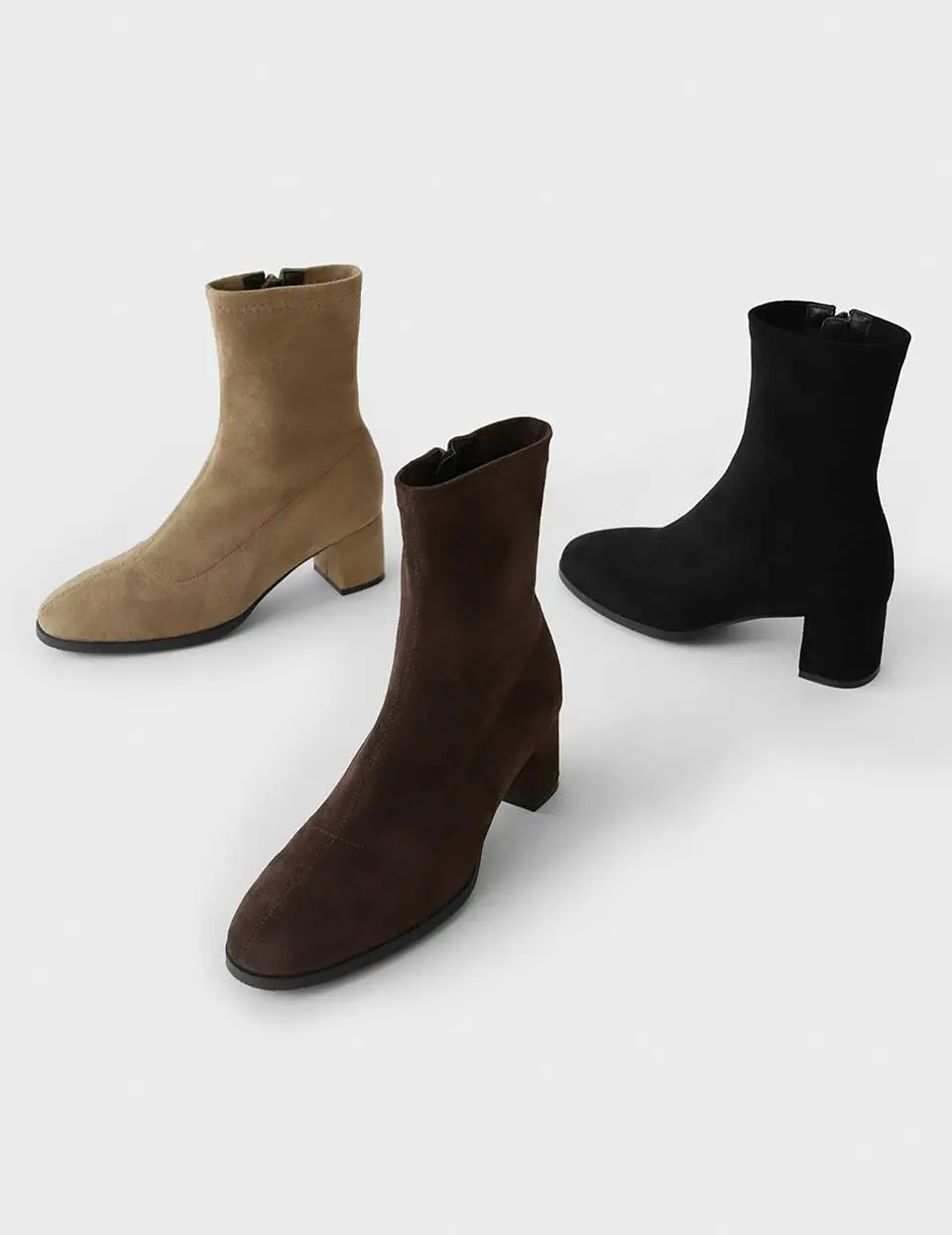 Laenne Socks Ankle Boots (5cm)