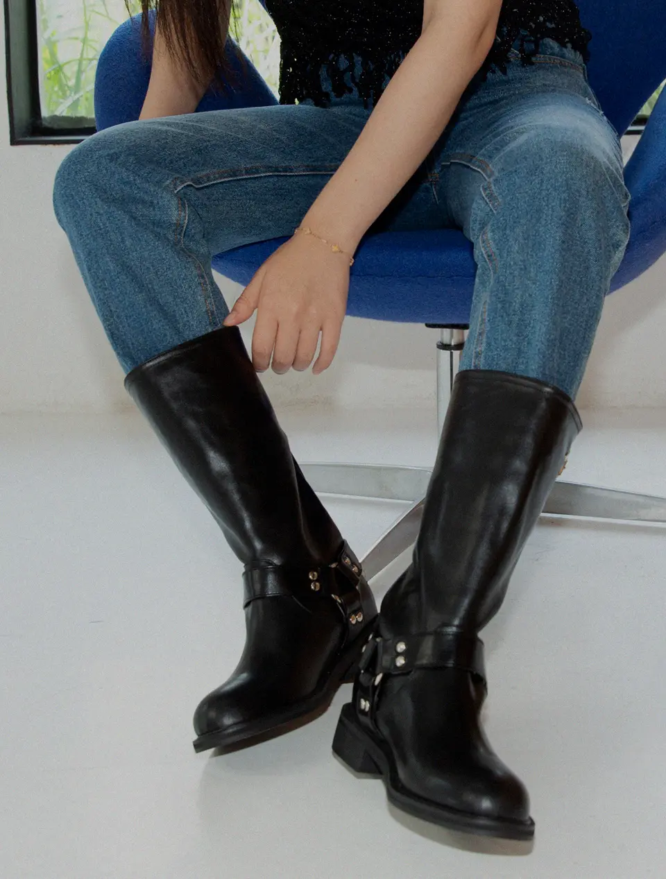 Caval Middle Biker Boots
