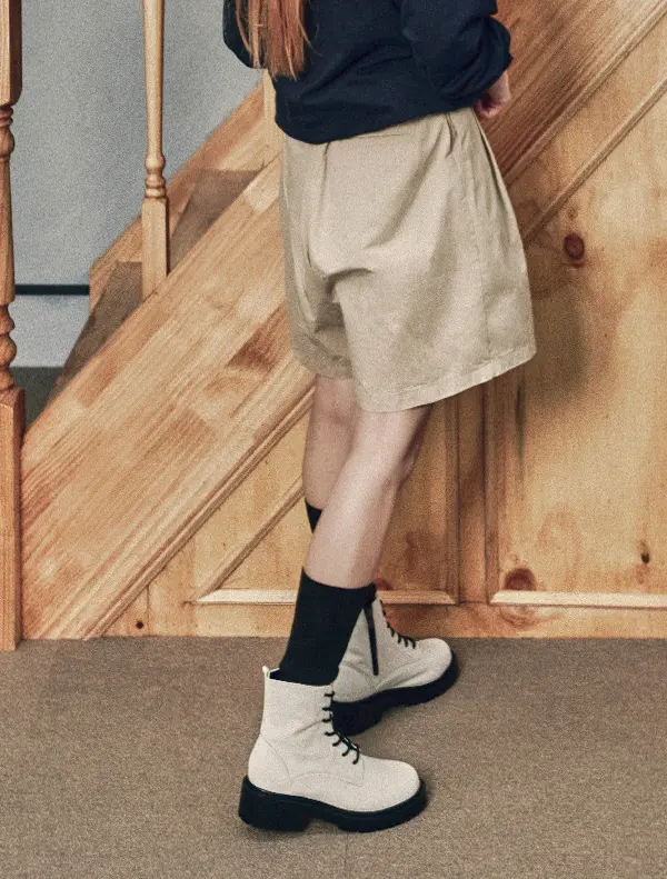 Lace Up Walker Boots Lonnie