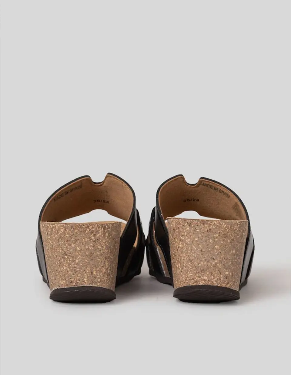 One-Strap Comfort Chunky Sandals [Black] (HH54K2F115)